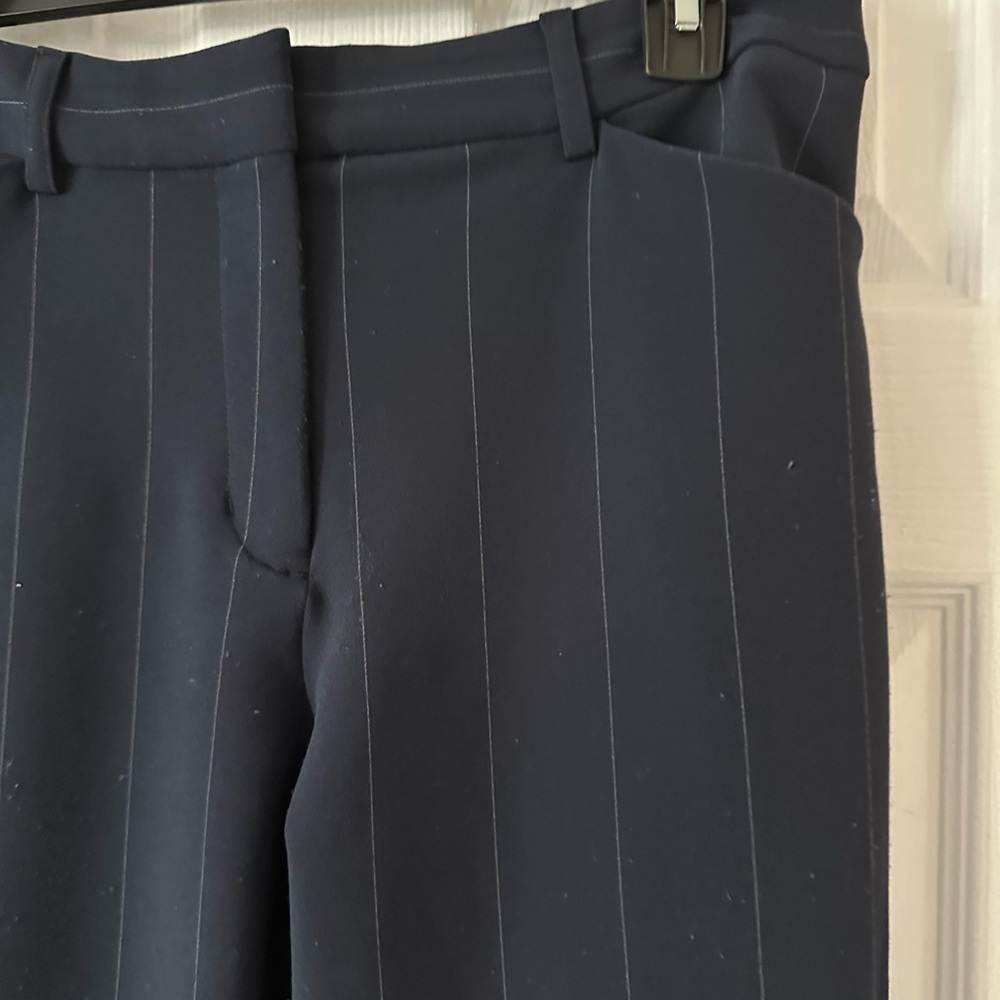 Express Navy Pin stripped pants